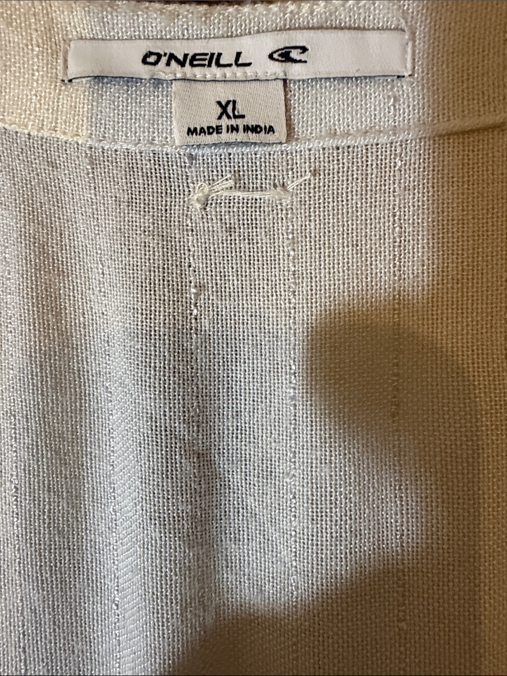 Dress - O’Neill - Light Blue Multi Stripe Button-Up Midi - SZ XL - Cotton Blend - Picture 4 of 14